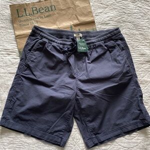NWT LL Bean Ripstop Pull-on Shorts
